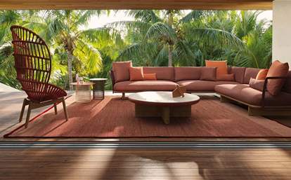 MESH OUTDOOR SOFA